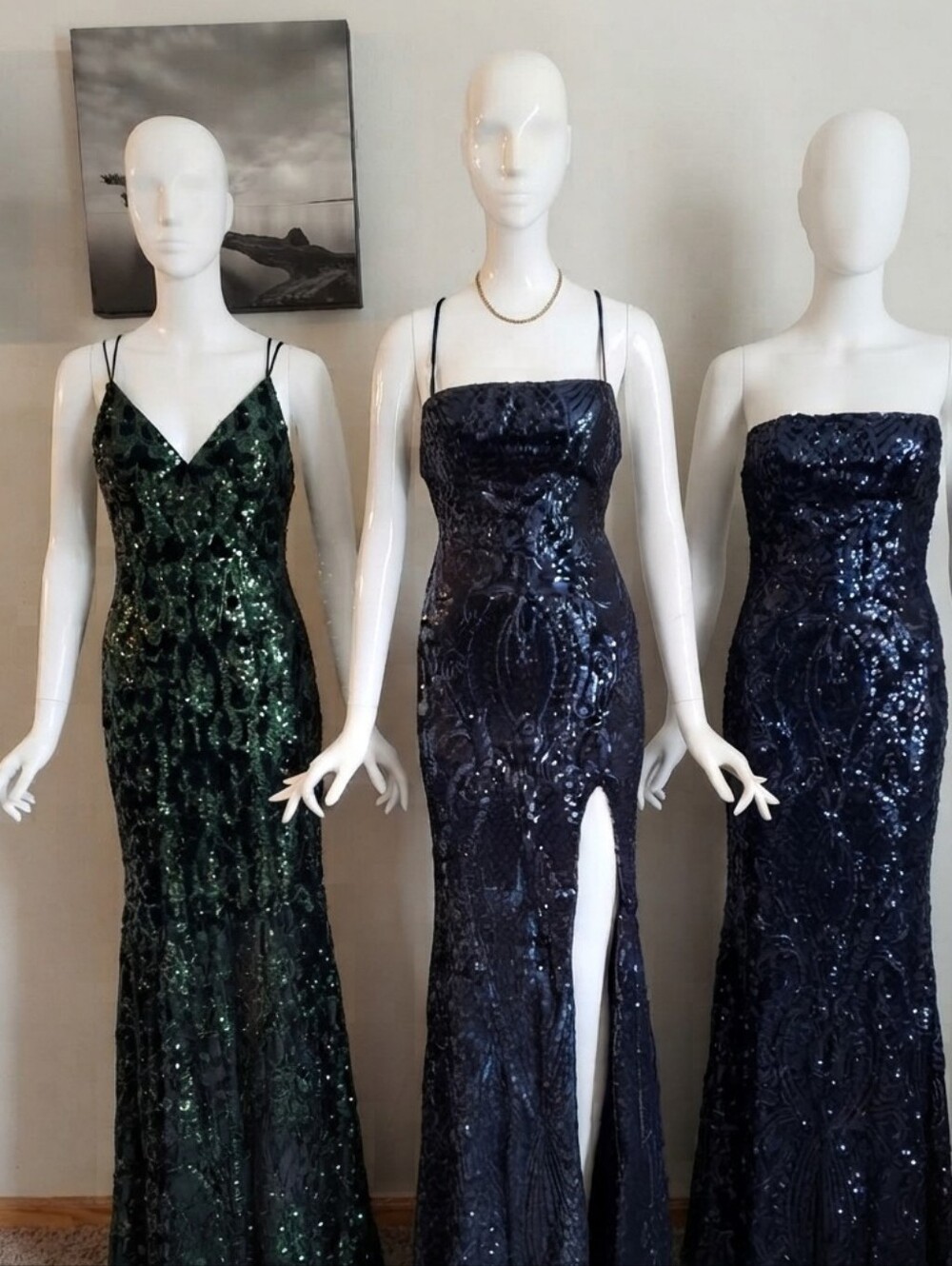 Bundle of 3 Windsor Sequin Formal Dresses XS Party Prom